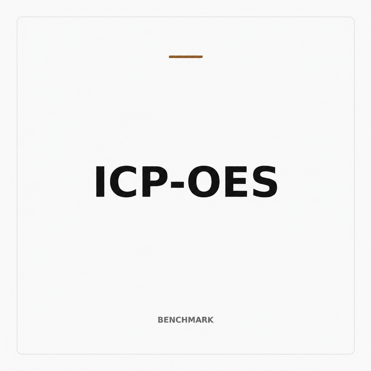 Benchmark ICP-OES Water Testing
