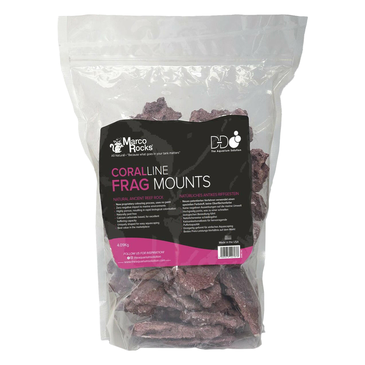 Coralline Reef Saver Frag Mount Rock