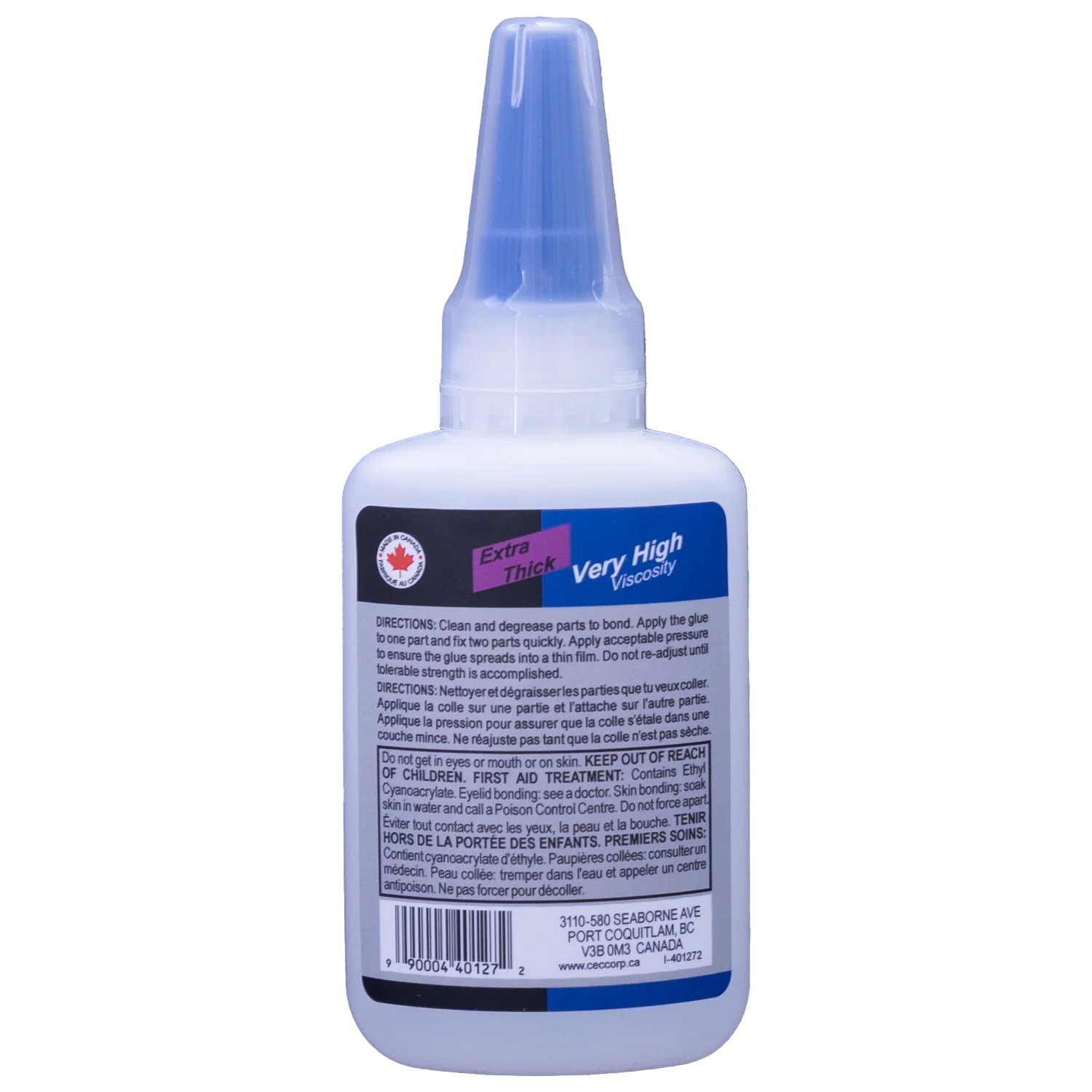 C-Bond Extra Thick Gel Super Glue