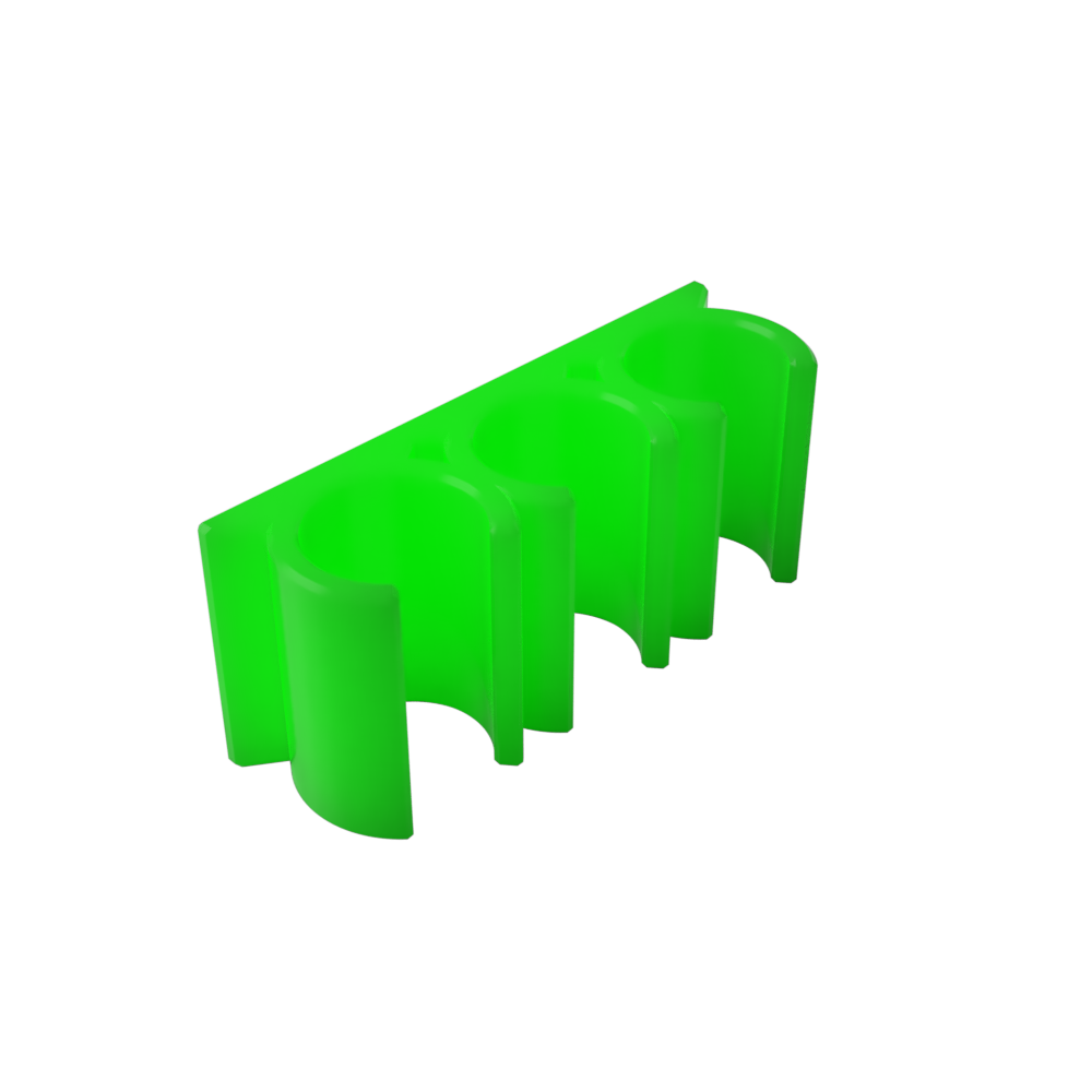 Dosing Line Holder | Wall Mount | 6mm OD