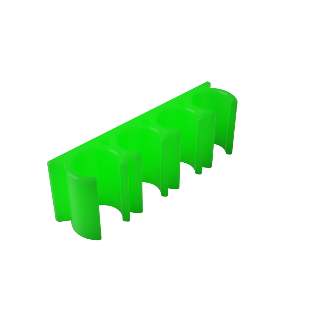 Dosing Line Holder | Wall Mount | 6mm OD