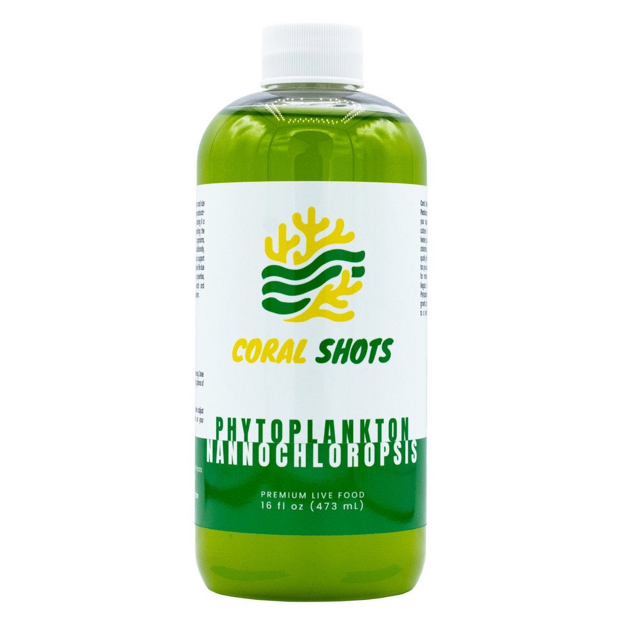 Nannochloropsis Live Phytoplankton - Coral Shots