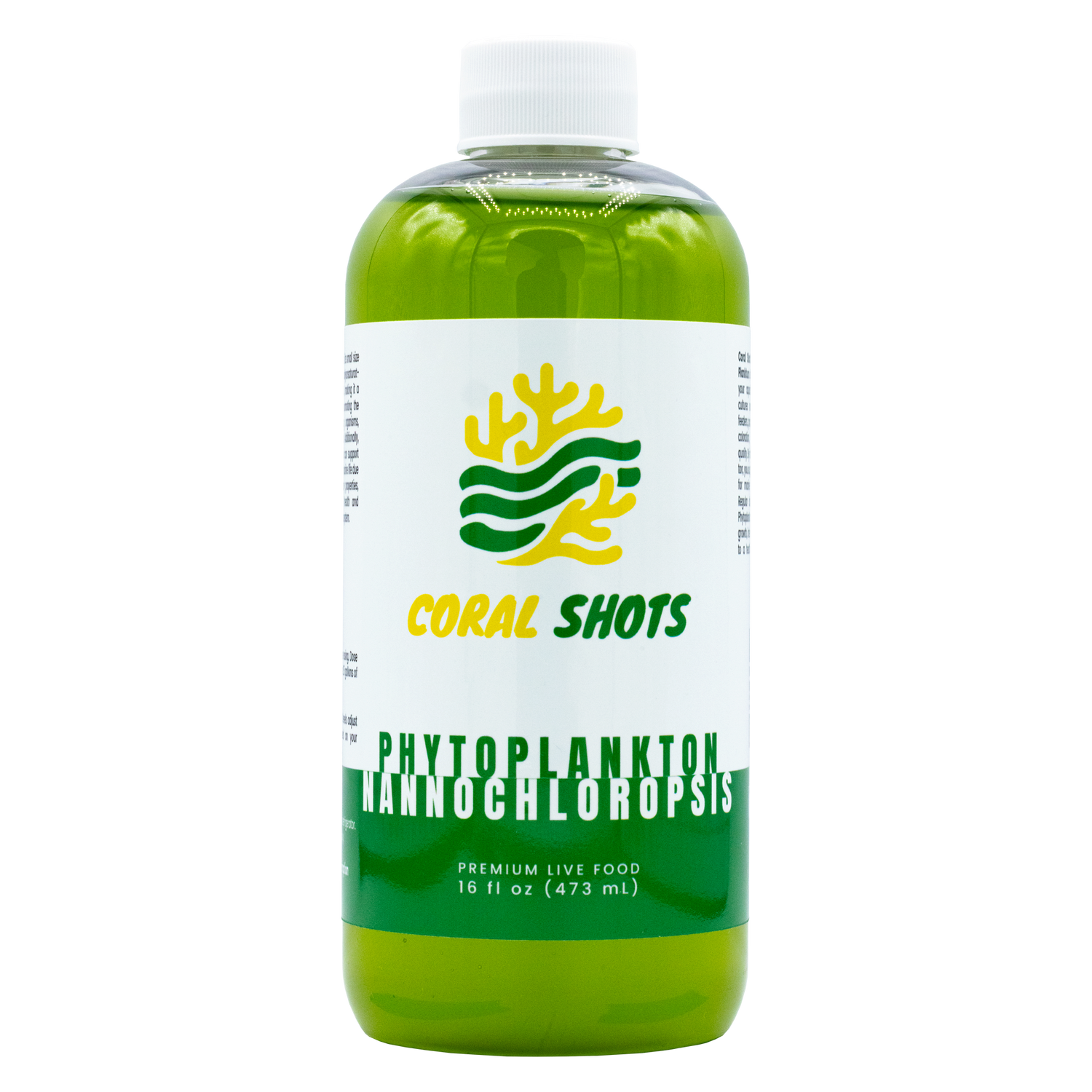 Nannochloropsis Live Phytoplankton - Coral Shots