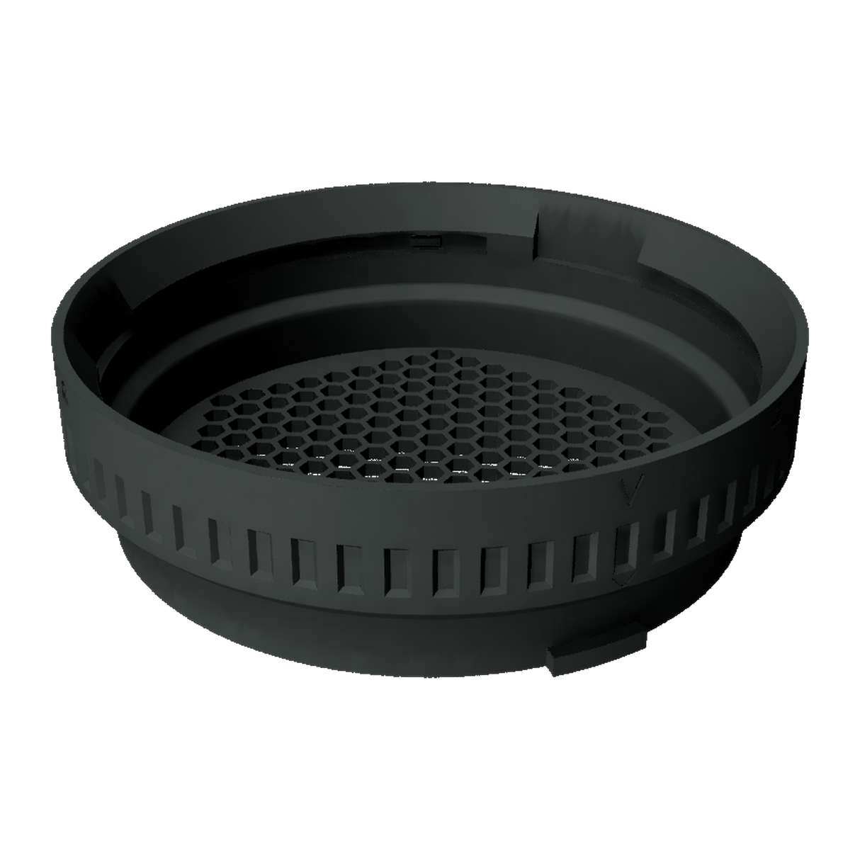 Stratiform Modular Filter Cup 7 inch 2 inch cup transparent product render