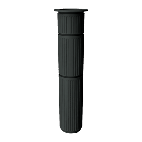 Assembled 2.75 inch Modular Filter Cup Complete Kit with all three cup depths attached