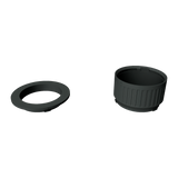4 inch Modular Filter Cup Starter Kit containing one flat top section and one 2 inch cup