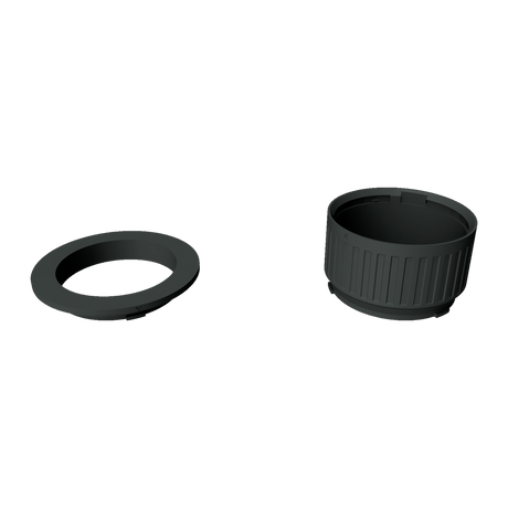 4 inch Modular Filter Cup Starter Kit containing one flat top section and one 2 inch cup
