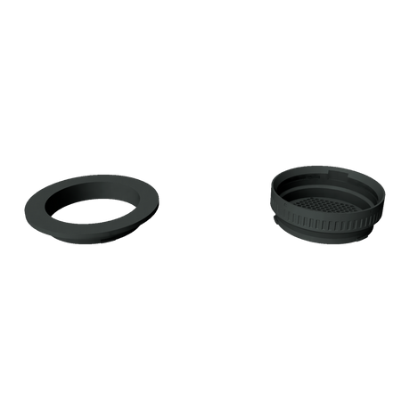 7 inch Modular Filter Cup Starter Kit containing one flat top section and one 2 inch cup