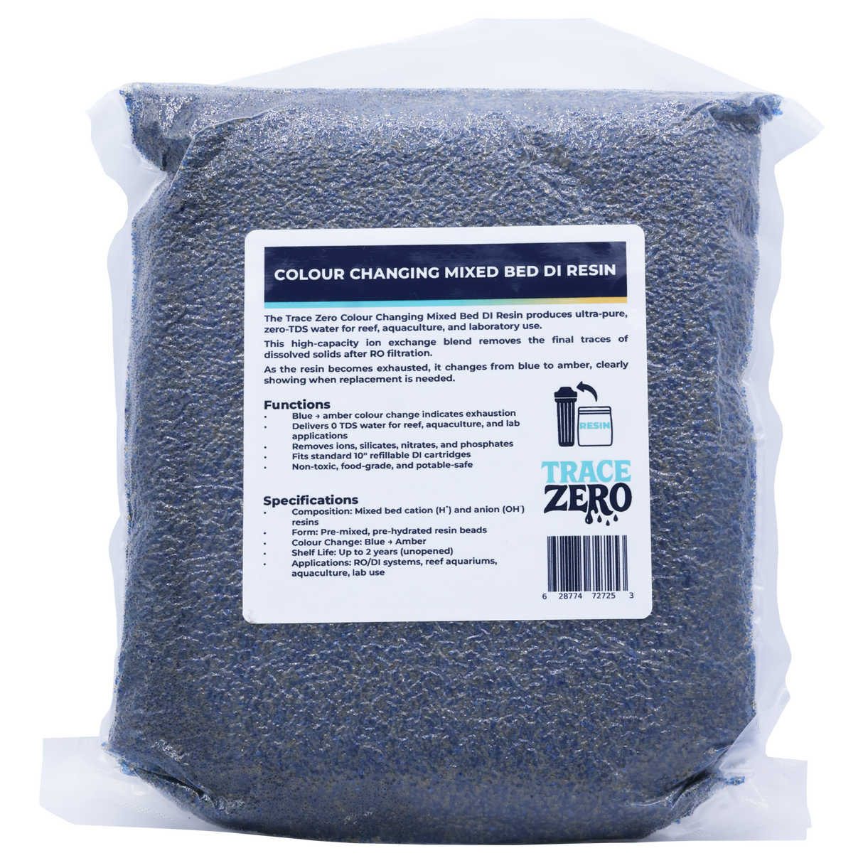 Colour Changing Mixed Bed DI Resin
