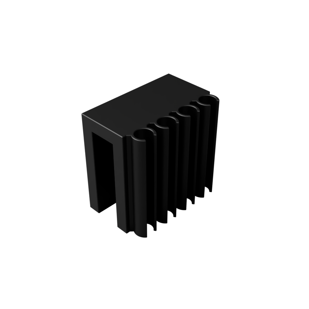 Dosing Line Holder | Tank Mount | 6mm OD