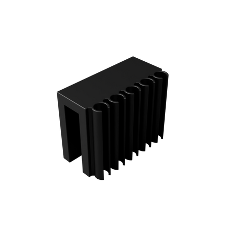 Dosing Line Holder | Tank Mount | 5mm OD