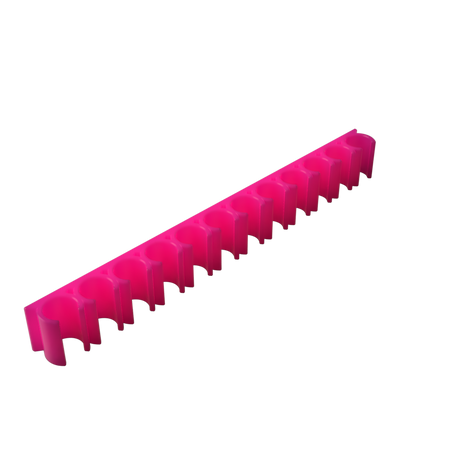 Dosing Line Holder | Wall Mount | 6mm OD