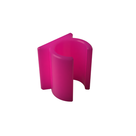Dosing Line Holder | Wall Mount | 6mm OD