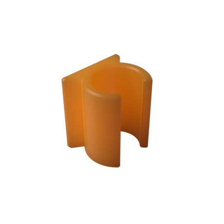 Dosing Line Holder | Wall Mount | 6mm OD