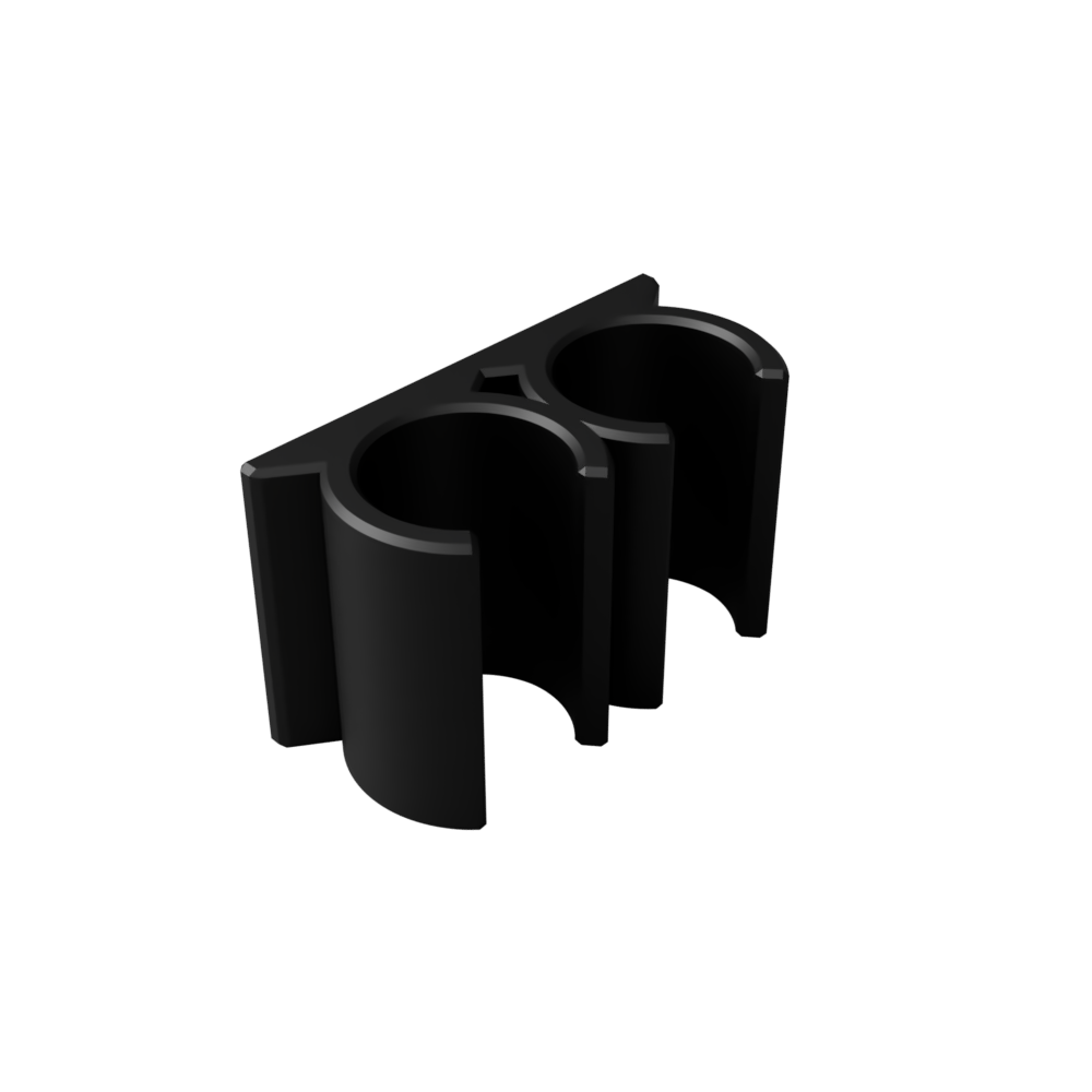 Dosing Line Holder | Wall Mount | 6mm OD