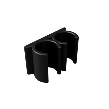 Dosing Line Holder | Wall Mount | 6mm OD