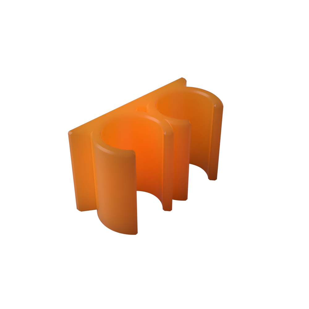 Dosing Line Holder | Wall Mount | 6mm OD