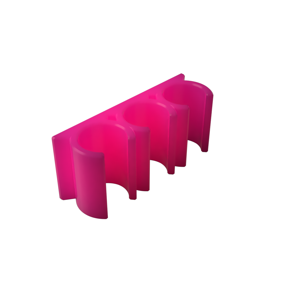 Dosing Line Holder | Wall Mount | 6mm OD