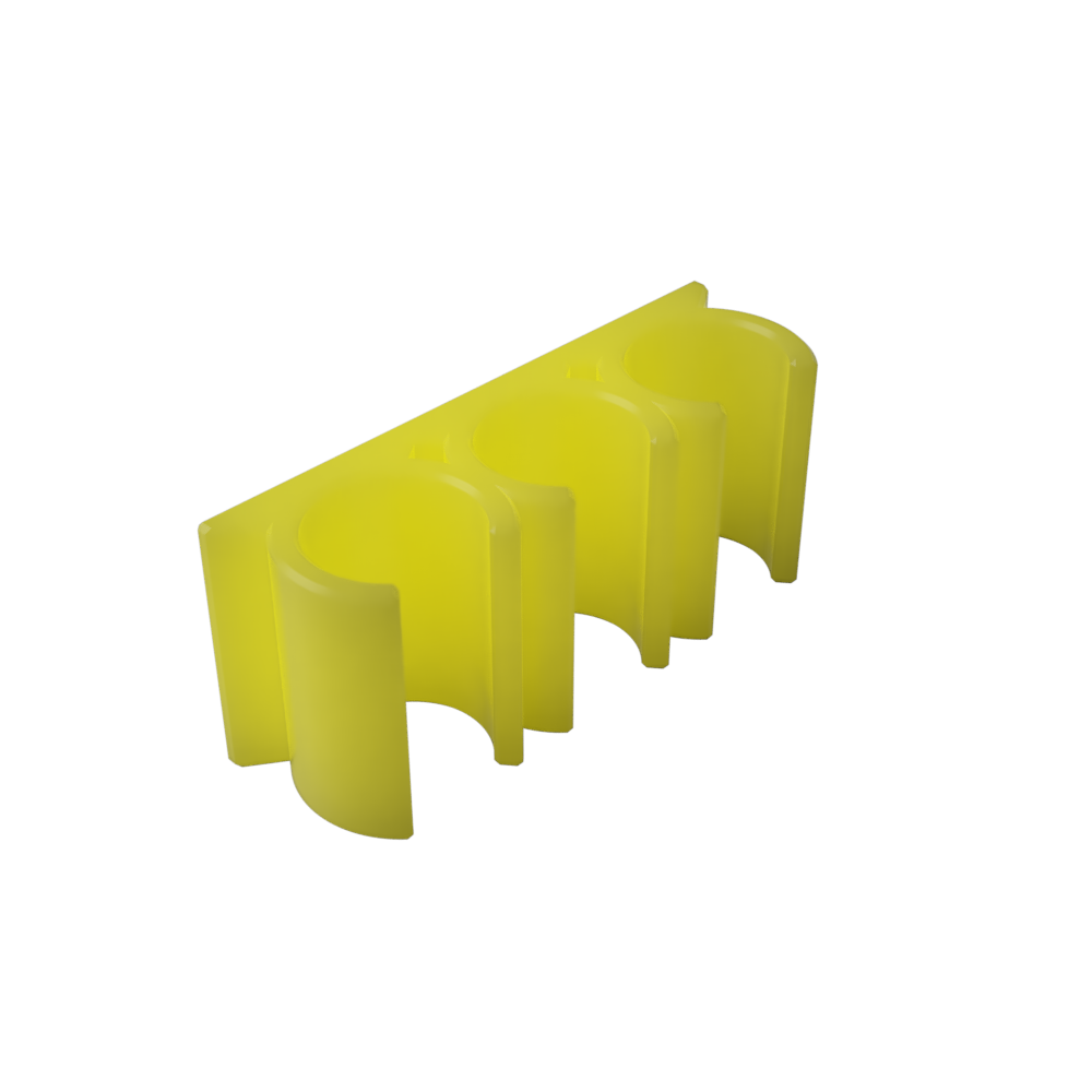 Dosing Line Holder | Wall Mount | 6mm OD