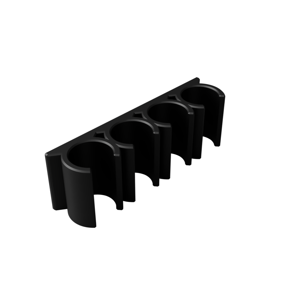 Dosing Line Holder | Wall Mount | 6mm OD
