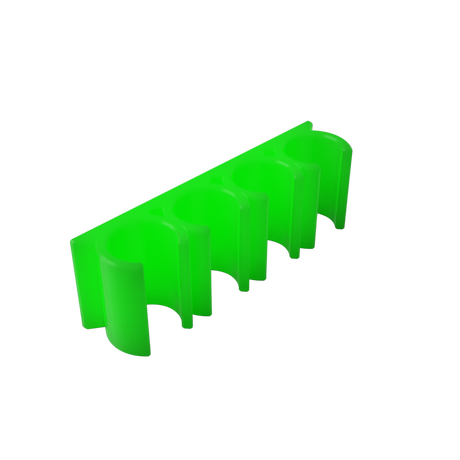 Dosing Line Holder | Wall Mount | 6mm OD