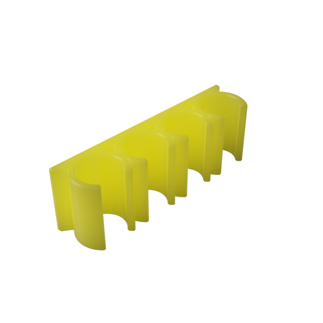 Dosing Line Holder | Wall Mount | 6mm OD