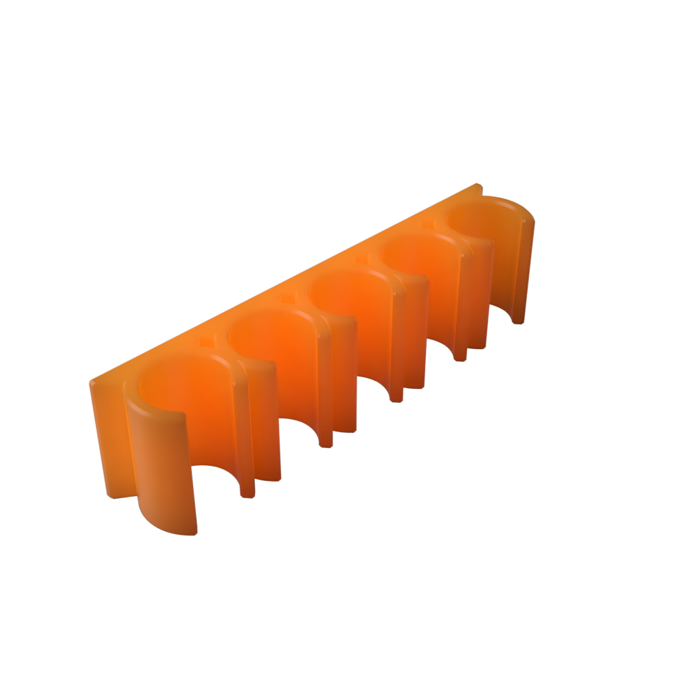 Dosing Line Holder | Wall Mount | 6mm OD