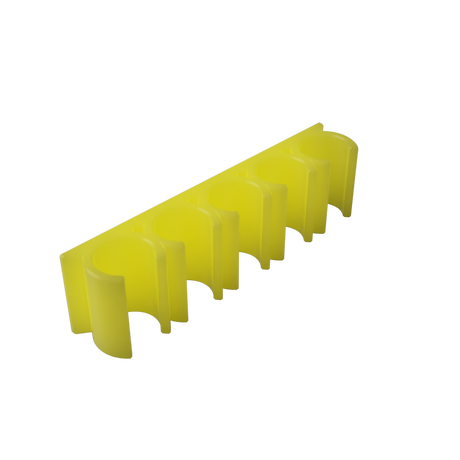 Dosing Line Holder | Wall Mount | 6mm OD