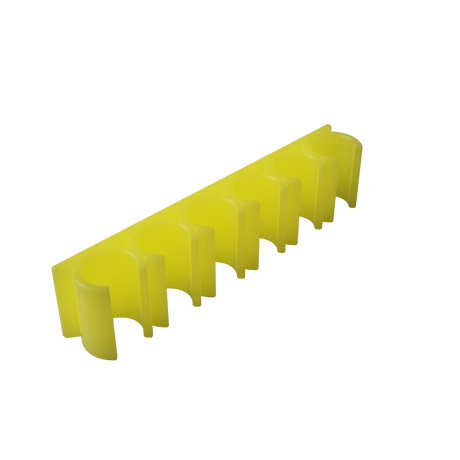 Dosing Line Holder | Wall Mount | 6mm OD