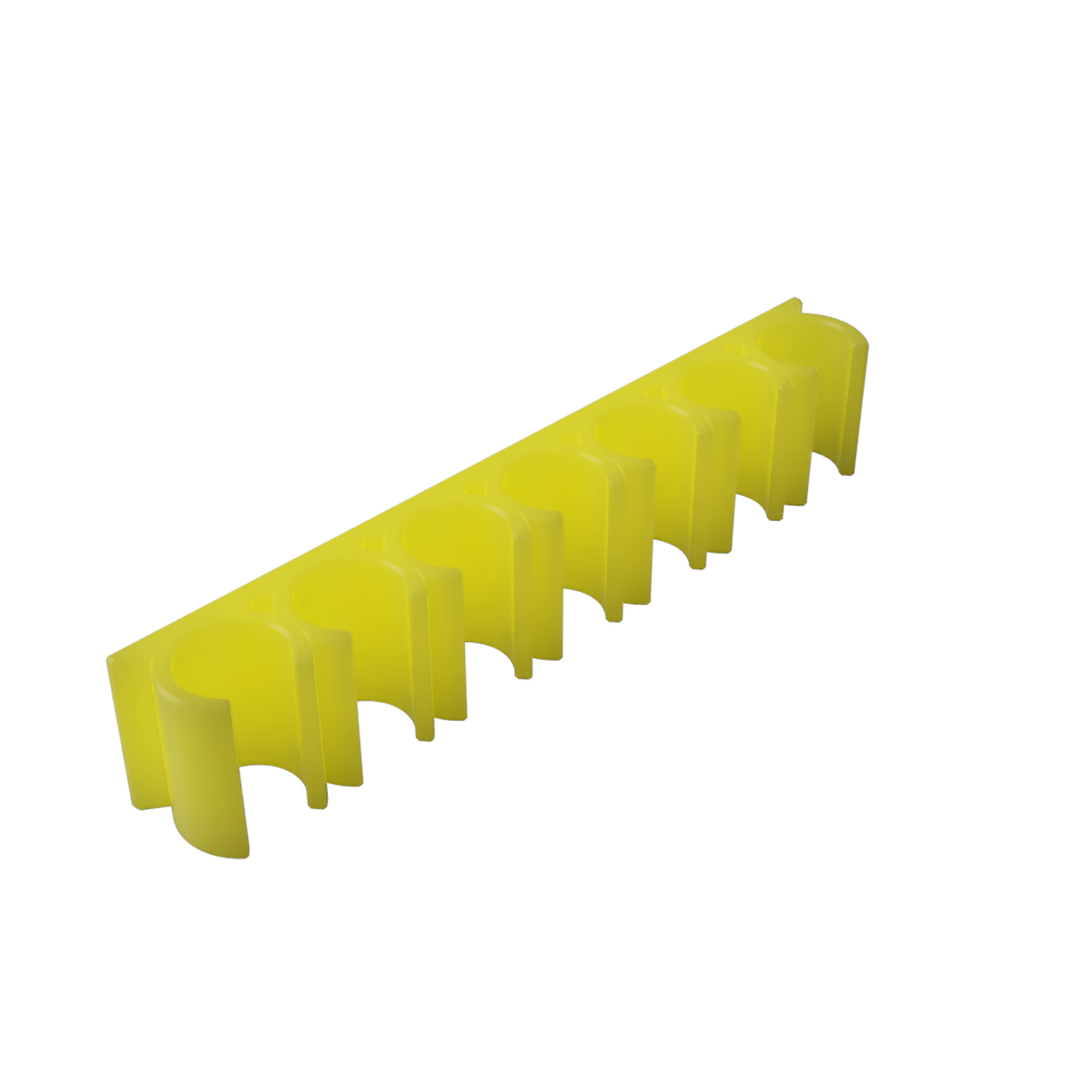 Dosing Line Holder | Wall Mount | 6mm OD