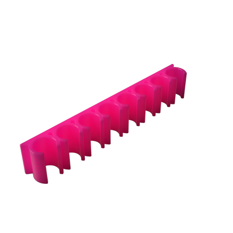 Dosing Line Holder | Wall Mount | 6mm OD
