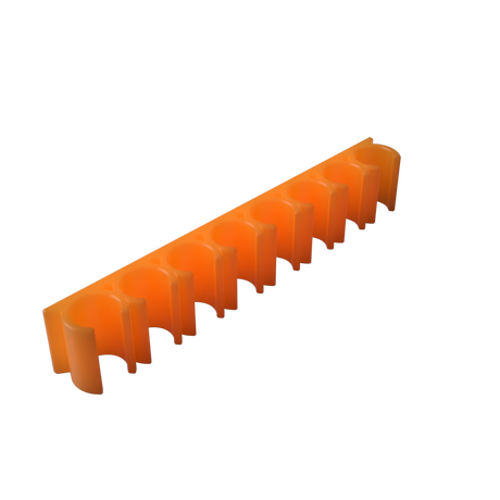 Dosing Line Holder | Wall Mount | 6mm OD