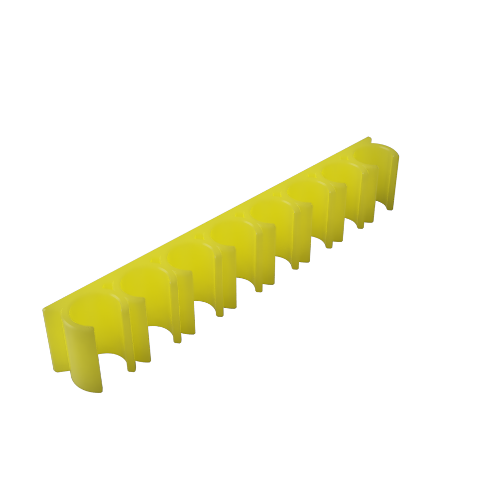 Dosing Line Holder | Wall Mount | 6mm OD