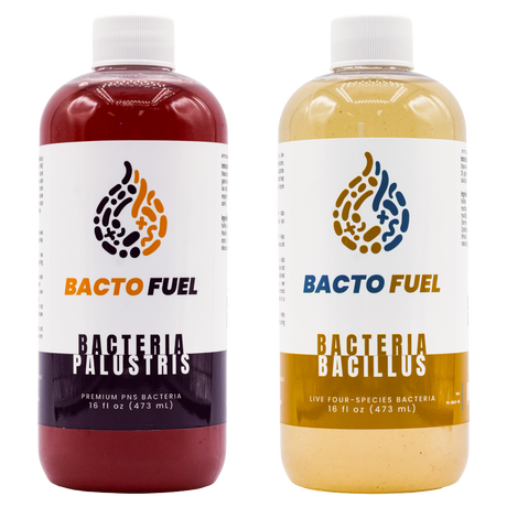 Ultimate Bacteria Pack — matching current Palustris and Bacillus Bacto Fuel bottles