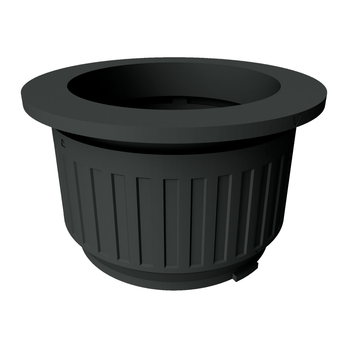 Step two: press the upper Modular Filter Cup section down into the receiving cup