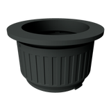 Step two: press the upper Modular Filter Cup section down into the receiving cup