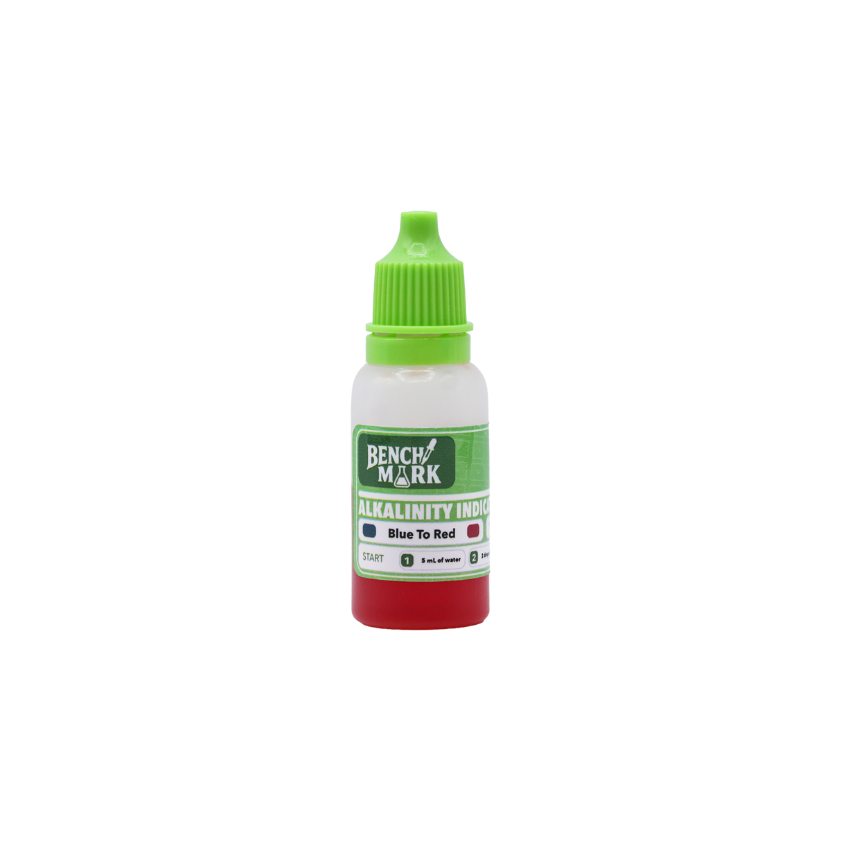 Benchmark Alkalinity Indicator reagent bottle