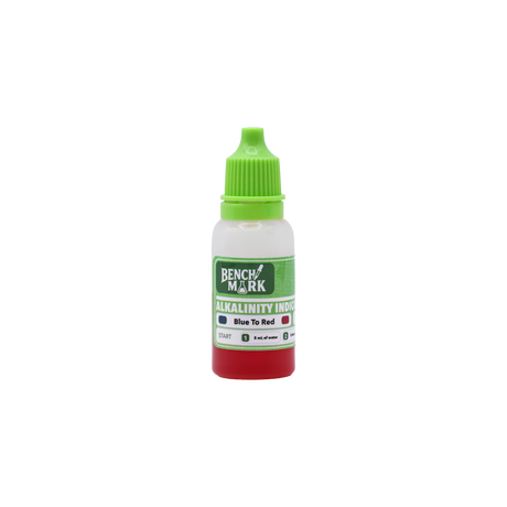 Benchmark Alkalinity Indicator reagent bottle
