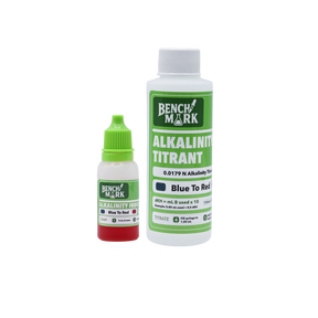 Benchmark Alkalinity Refill Reagents set with indicator and titrant