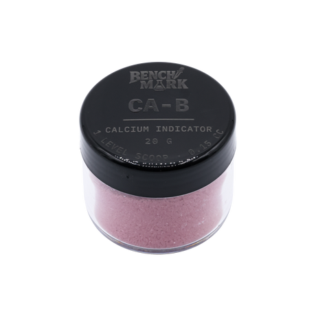 Benchmark Calcium Indicator powder jar, top label