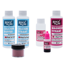 Benchmark calcium and magnesium refill reagents with magnesium A, B and C arranged as one compact group