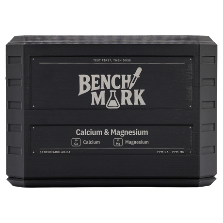 Front of the Benchmark Calcium and Magnesium Test Kit case