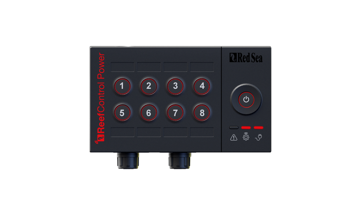 Red Sea ReefControl Power — Control Panel 8 — Manufacturer product illustration. See the included components and compatibility below.