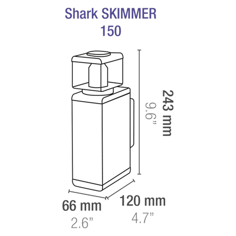 Shark 150 Internal Protein Skimmer