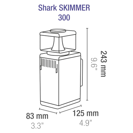 Shark 300 Internal Protein Skimmer