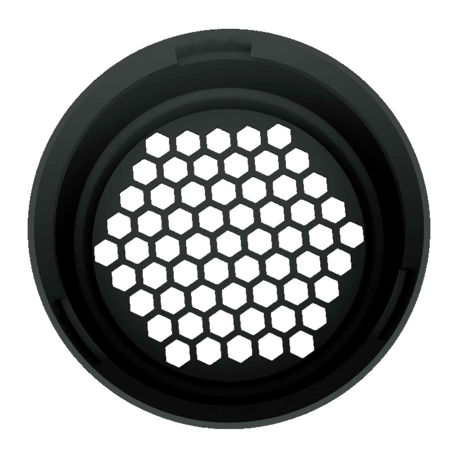 Stratiform Modular Filter Cup transparent honeycomb floor detail render