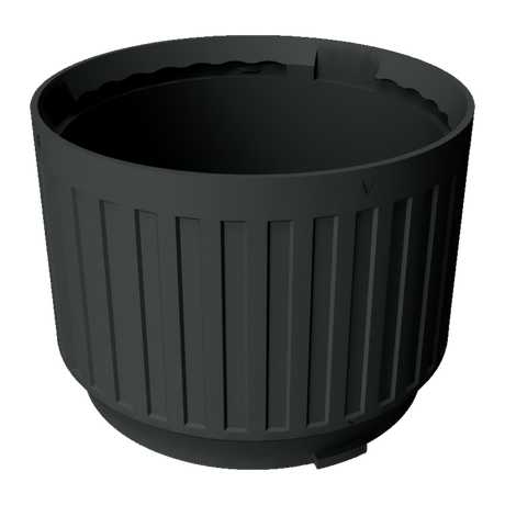 Stratiform Modular Filter Cup 2.75 inch 2 inch cup transparent product render