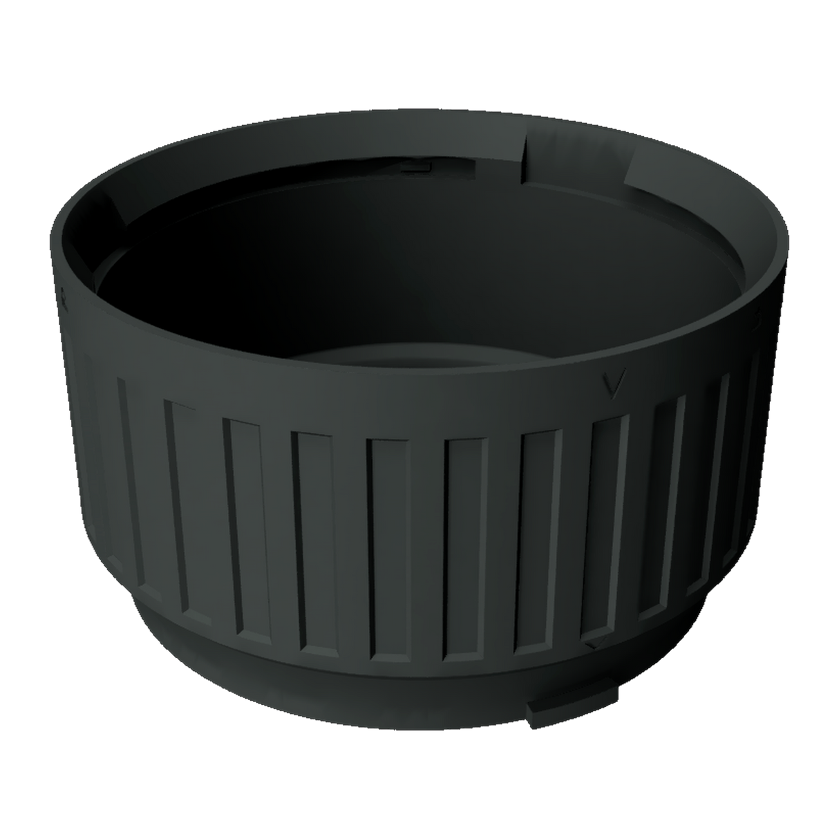 Stratiform Modular Filter Cup 4 inch 2 inch cup transparent product render