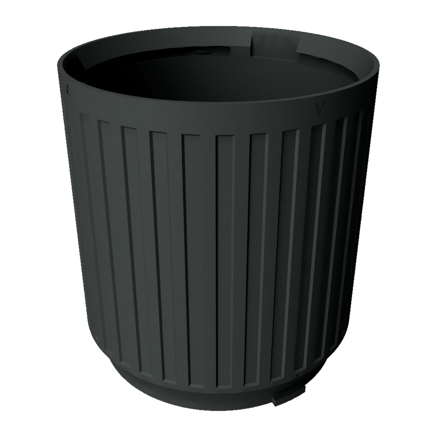 Stratiform Modular Filter Cup 4 inch 4 inch cup transparent product render