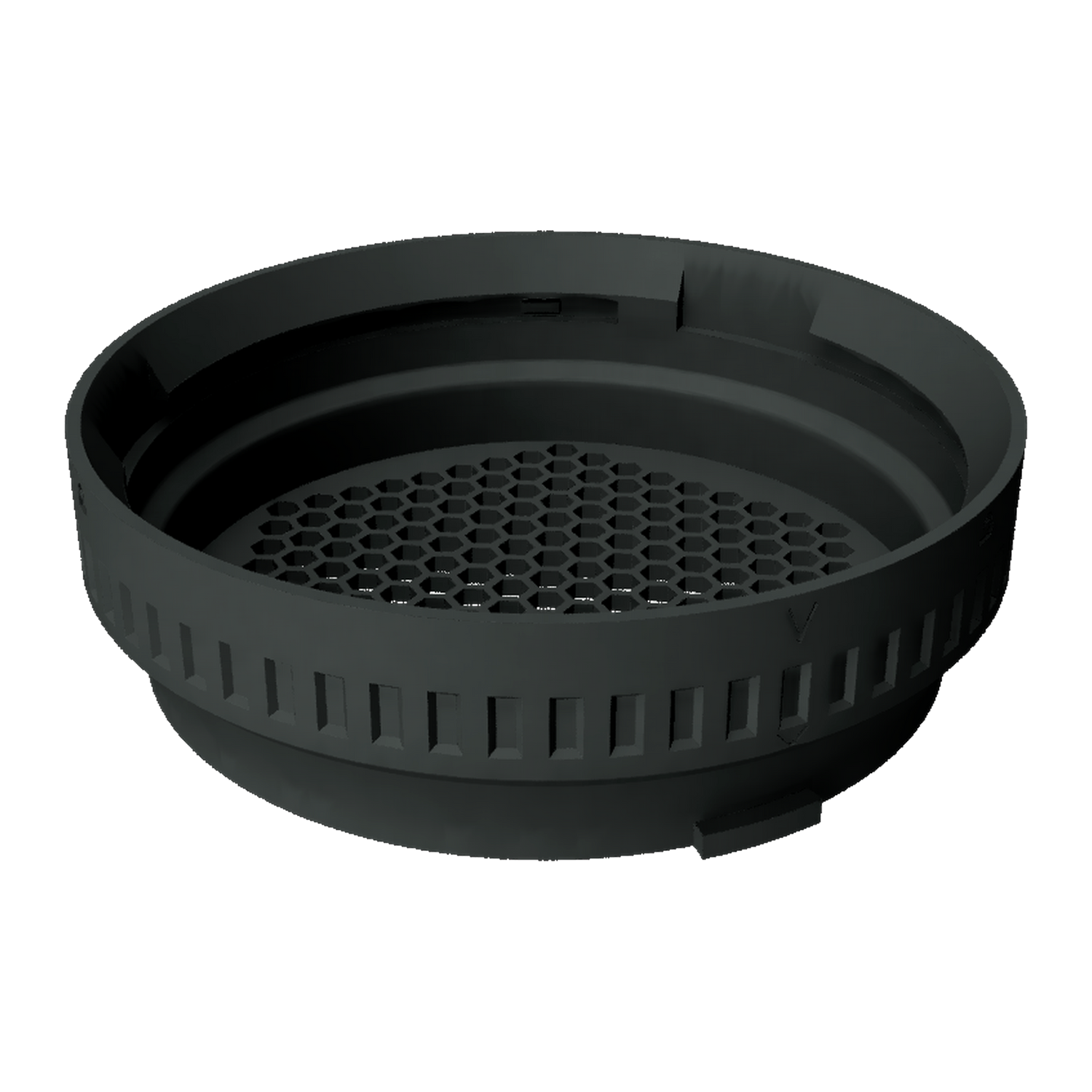 Stratiform Modular Filter Cup 7 inch 2 inch cup transparent product render